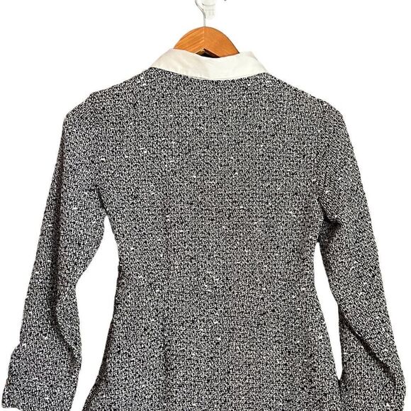 Zara contrast satin textured dress. Size extra small - Picture 7 of 13